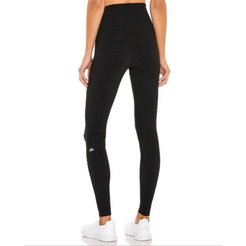Alo Yoga High-Waist Ripped Warrior Legging